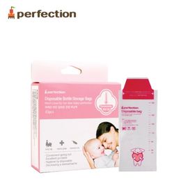 [PERFECTION] Disposable Baby Milk Storage Bags, 250ml, 65 pcs (Temperature indicator)_ Breast-Feeding, Milk Powder, Feeding Bottle _ Made in KOREA